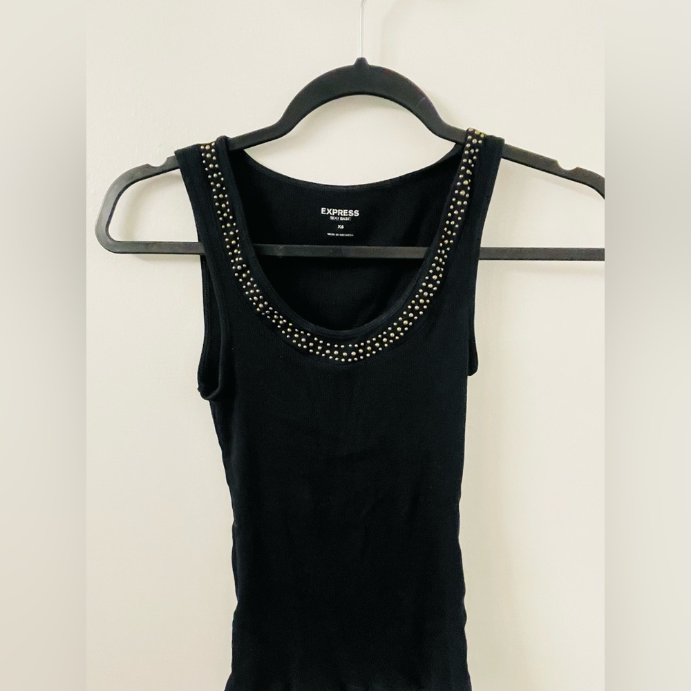 Express - Women's - XS - Black - Studded - Tank top